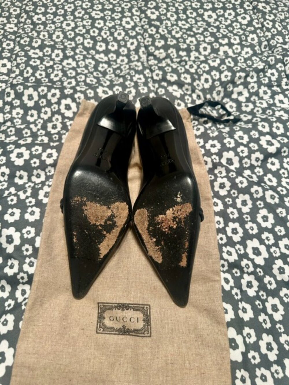 Black Gucci Pumps - Picture 2 of 6
